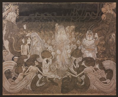 The Three Fiancees by Jan Toorop